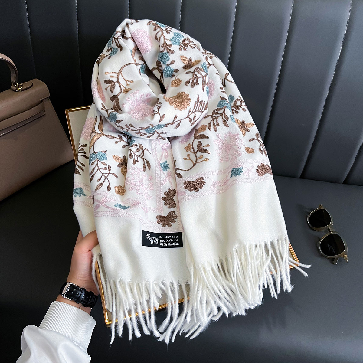 Embroidery Pashmina - Neue Winter Warme Kaschmir Schal für