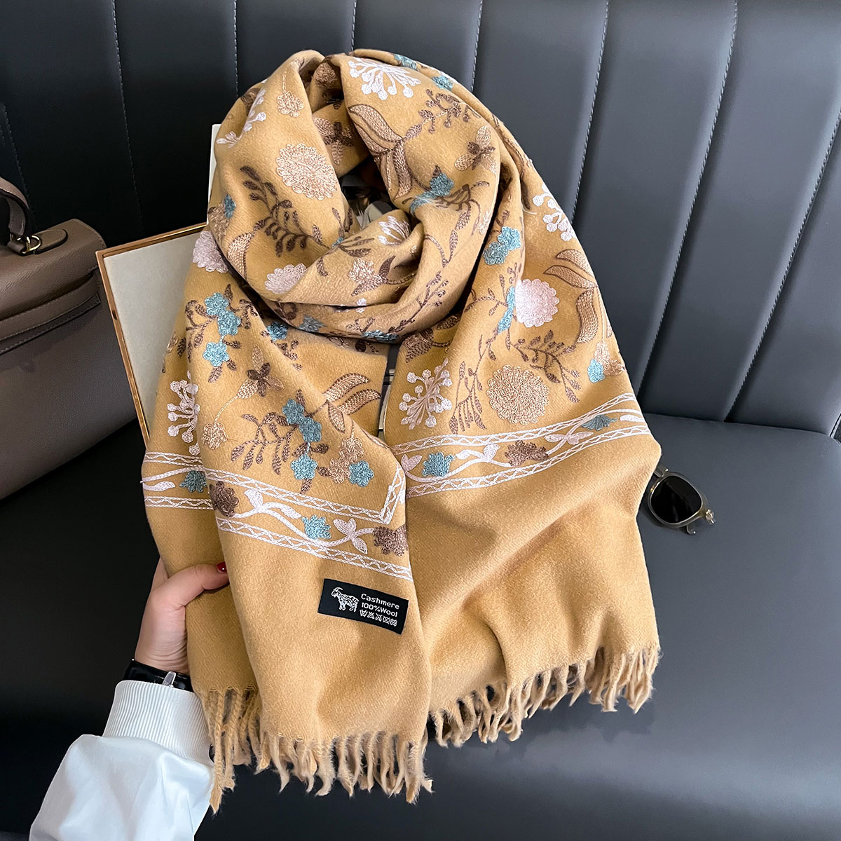 Neue Winter Warme Kaschmir Sch – Embroidery Pashmina Bewertung und Preis