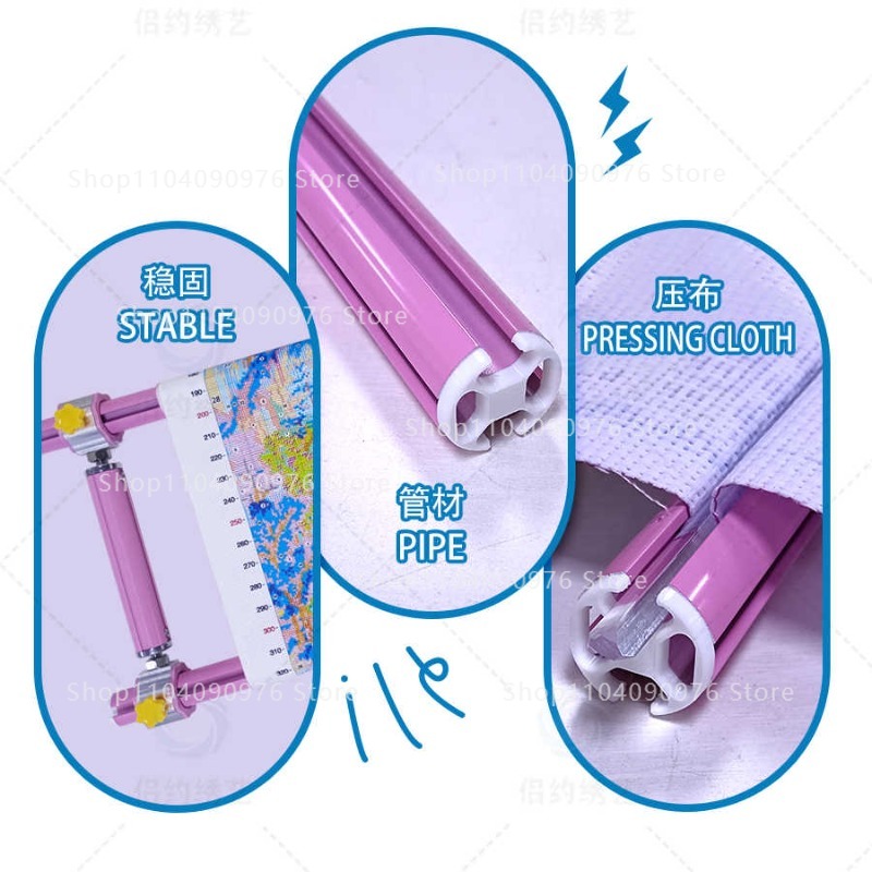 Farbenfrohe Vierfach-Schiebest – Embroidery Xpress Bewertung und Preis
