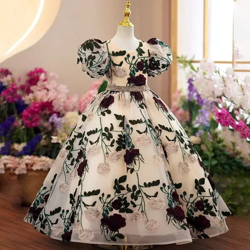 Teenager Mädchen elegante Luxu – Embroidery Web Bewertung und Preis