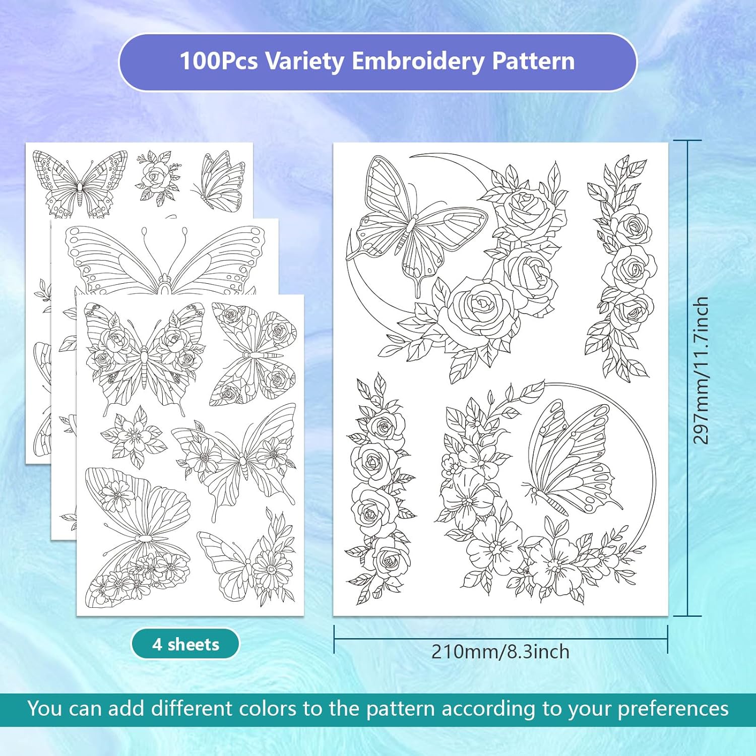 Stick and Stitch Wasserlöslich – Embroidery Web Bewertung und Preis