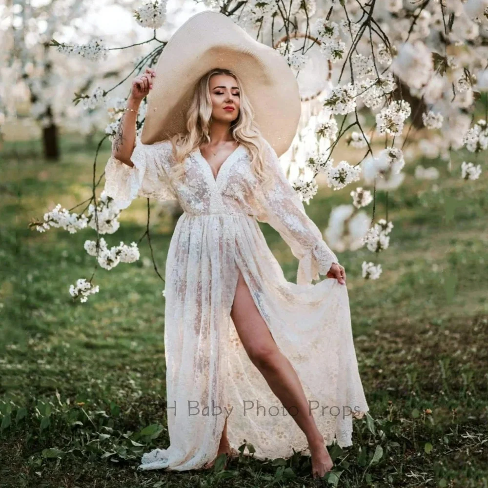 Schwangeres Fotografie-Kleid a – Embroidery Web Bewertung und Preis