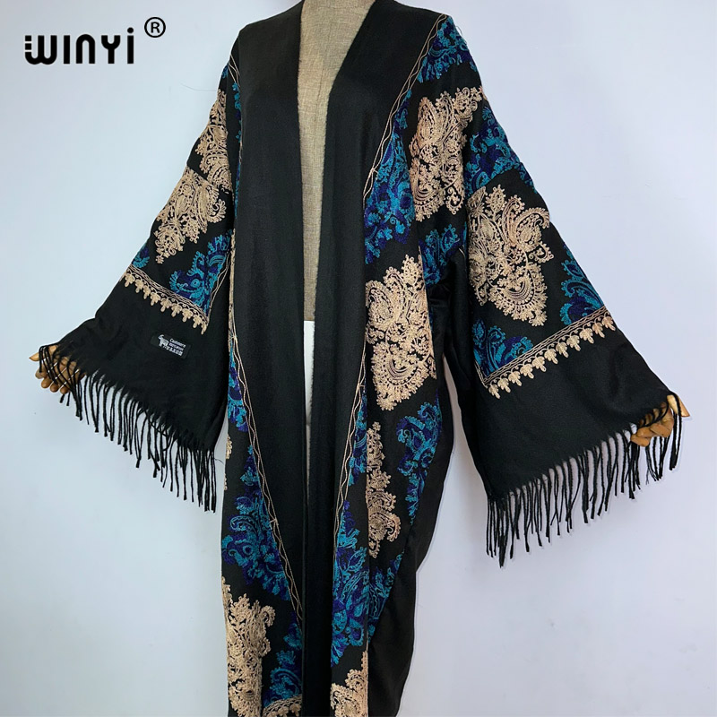 WINYI Winter Frauen quaste Pas – Embroidery Pashmina Bewertung und Preis