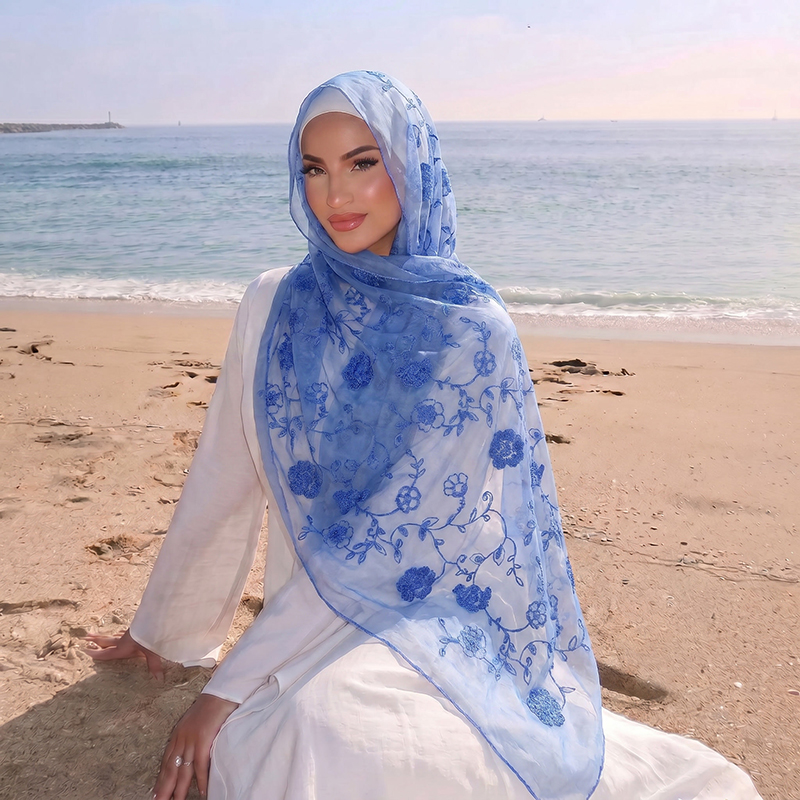 Blumenstickerei Muslimischer H – Embroidery Print Bewertung und Preis