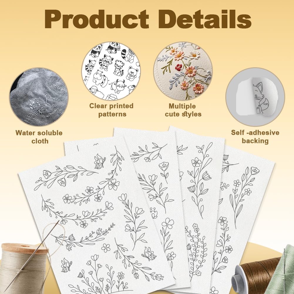 Wasserlösliches Stickerei-Stab – Embroidery Web Bewertung und Preis
