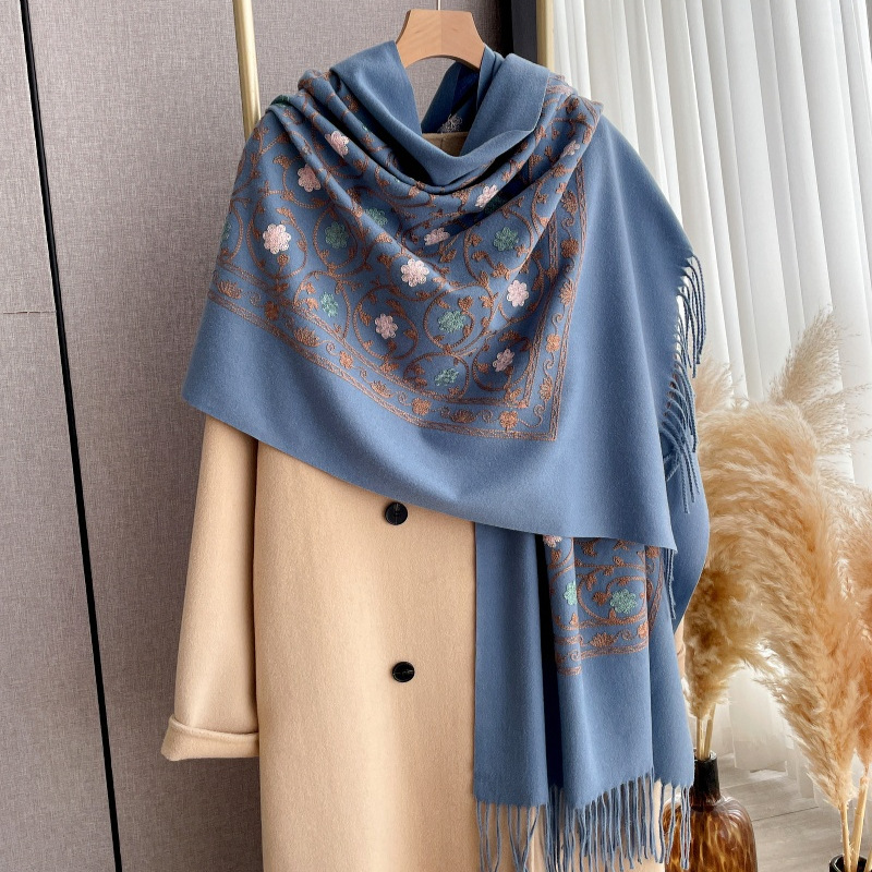 2023 neue Stickerei Kaschmir S – Embroidery Pashmina Bewertung und Preis