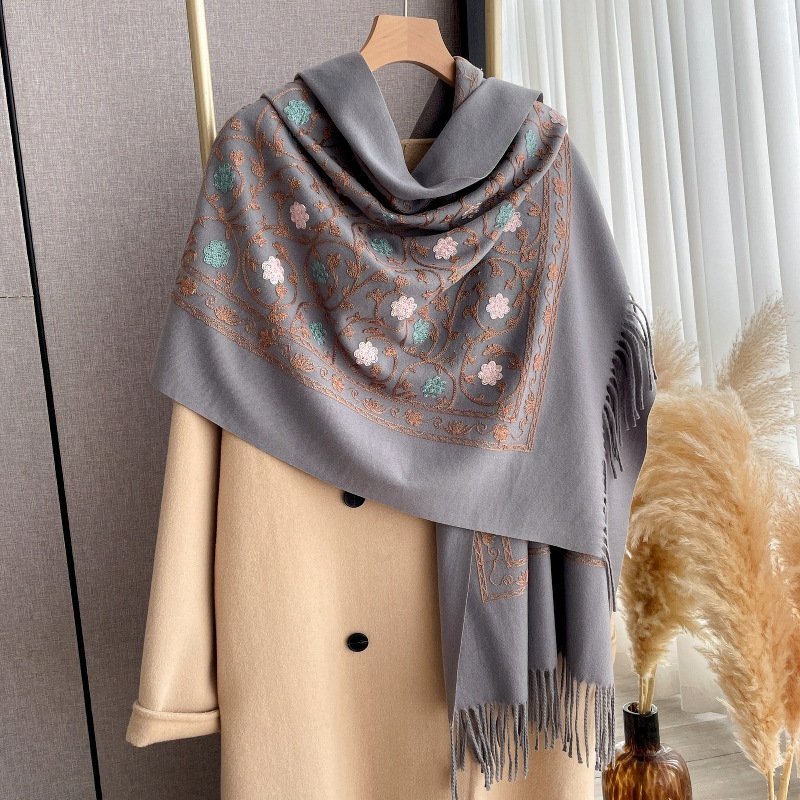 2023 neue Stickerei Kaschmir S – Embroidery Pashmina Bewertung und Preis