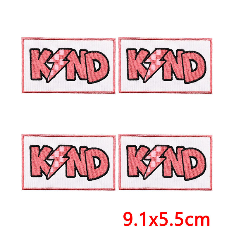 5 Stück/Set Positive-Energie-T – Embroidery Quote Bewertung und Preis
