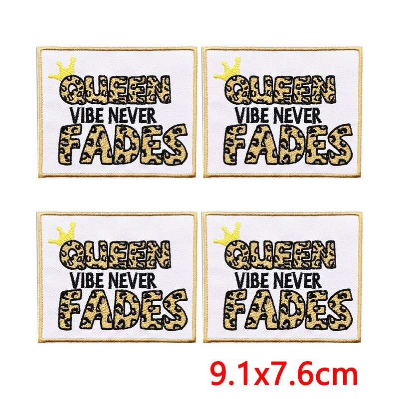5 Stück/Set Positive-Energie-T – Embroidery Quote Bewertung und Preis