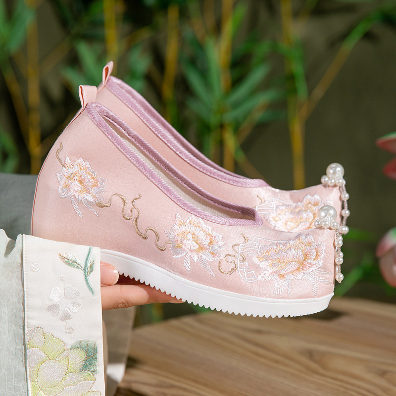 2026 Damen Hanfu-Schuhe mit ch – Embroidery Print Bewertung und Preis