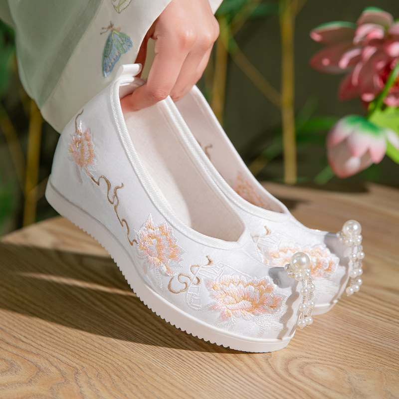 2026 Damen Hanfu-Schuhe mit ch – Embroidery Print Bewertung und Preis