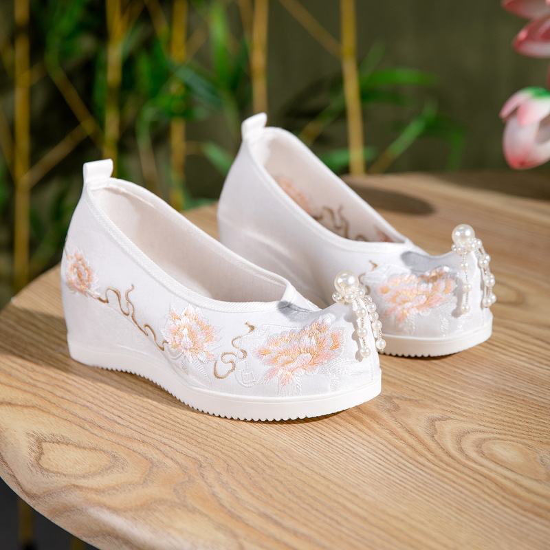 2026 Damen Hanfu-Schuhe mit ch – Embroidery Print Bewertung und Preis