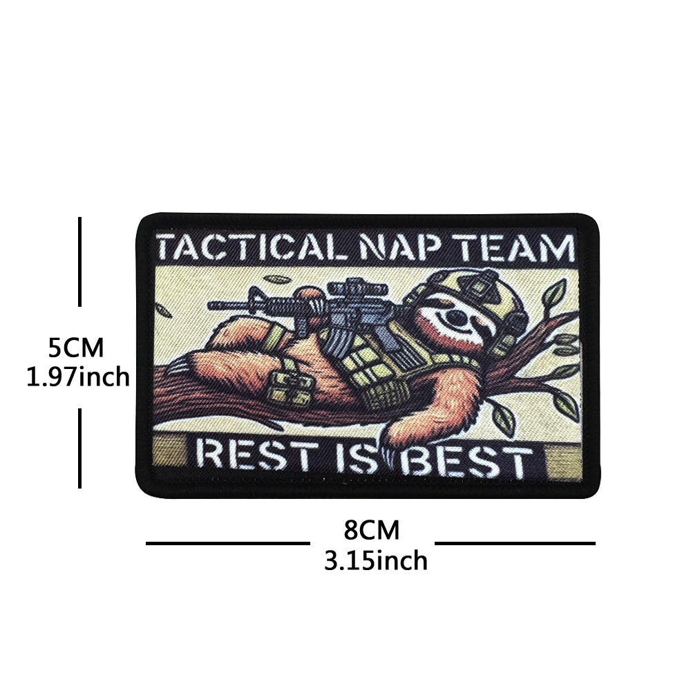 Lustige Tier-Morale-Patches –  – Embroidery Quote Bewertung und Preis