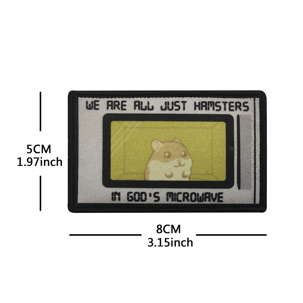 Lustige Tier-Morale-Patches –  – Embroidery Quote Bewertung und Preis